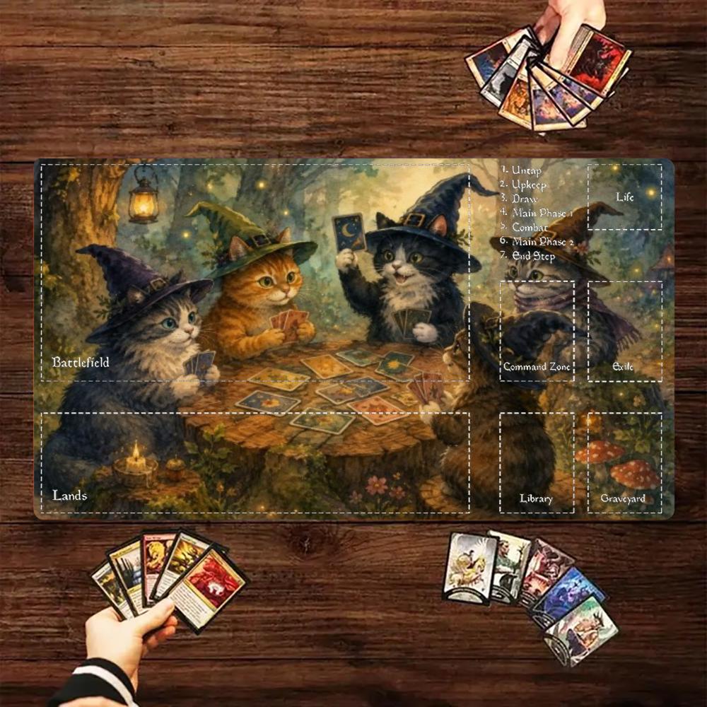 Tapete de Juego Witch Cats Pla - Door Mat Blank reseña y precio