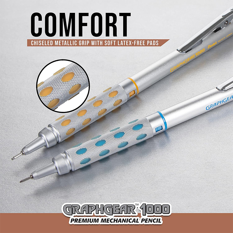 Pentel PG1000 portaminas varil - Pentel Pen Energel reseña y precio