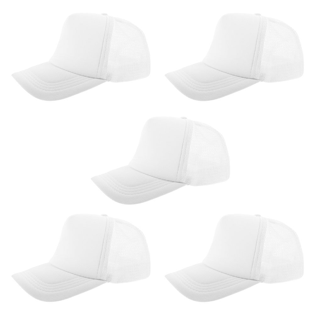 5 gorras de béisbol lisas, con - Hat Sublimation Blank reseña y precio