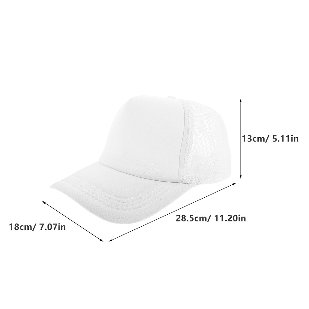 5 gorras de béisbol lisas, con - Hat Sublimation Blank reseña y precio